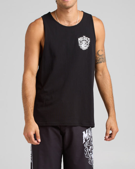 The Mad Hueys Port Side Ahoy Fkrs Tank - Black