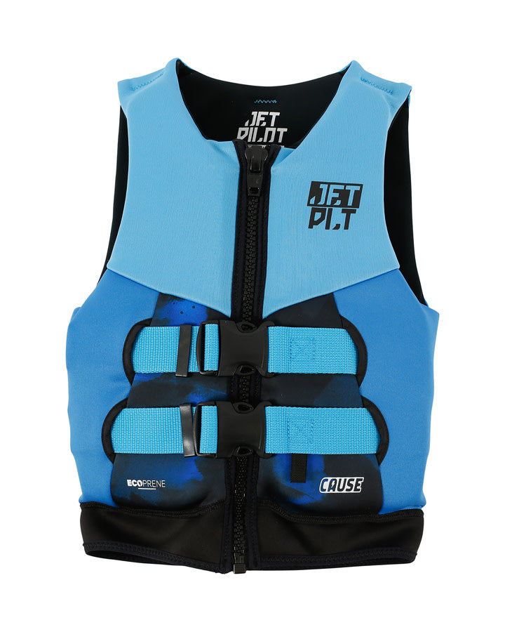 Jetpilot The Cause Youth Neo Life Jacket - Blue