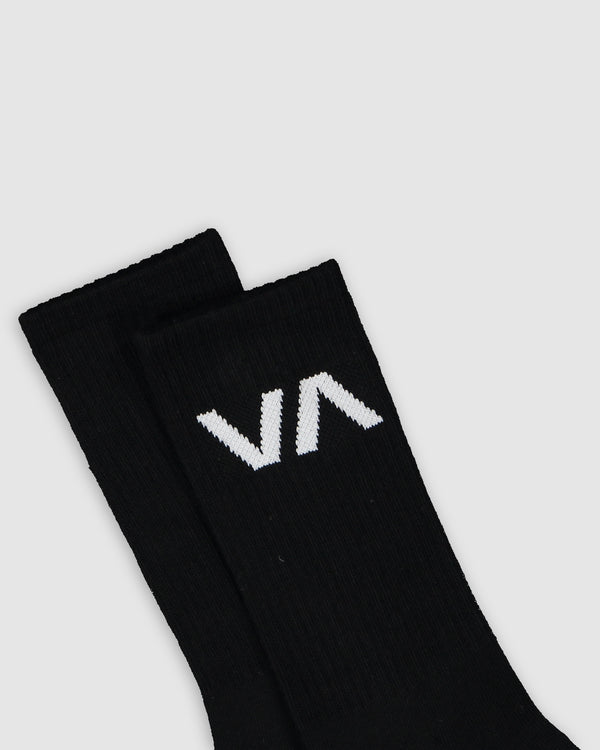 RVCA Sport Sock 5 Pack - Black