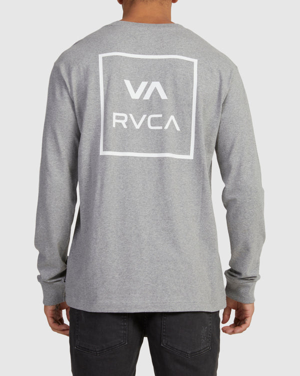 RVCA VA All The Ways LS Tee - Grey Marle