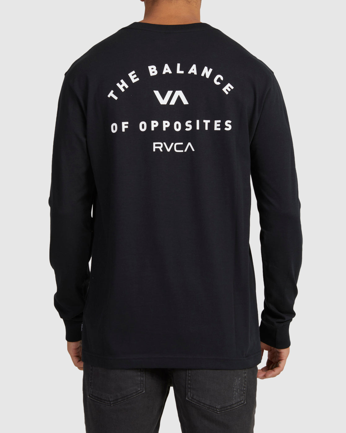 RVCA VA Arch LS Tee - Rvca Black