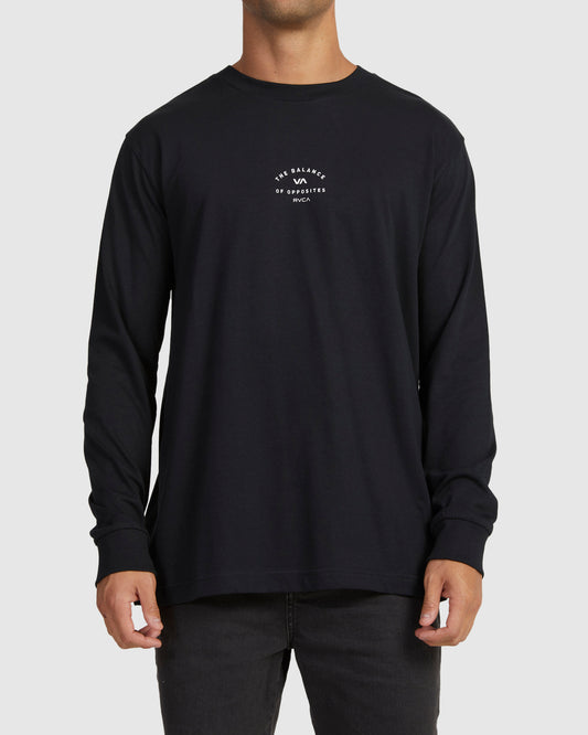 RVCA VA Arch LS Tee - Rvca Black