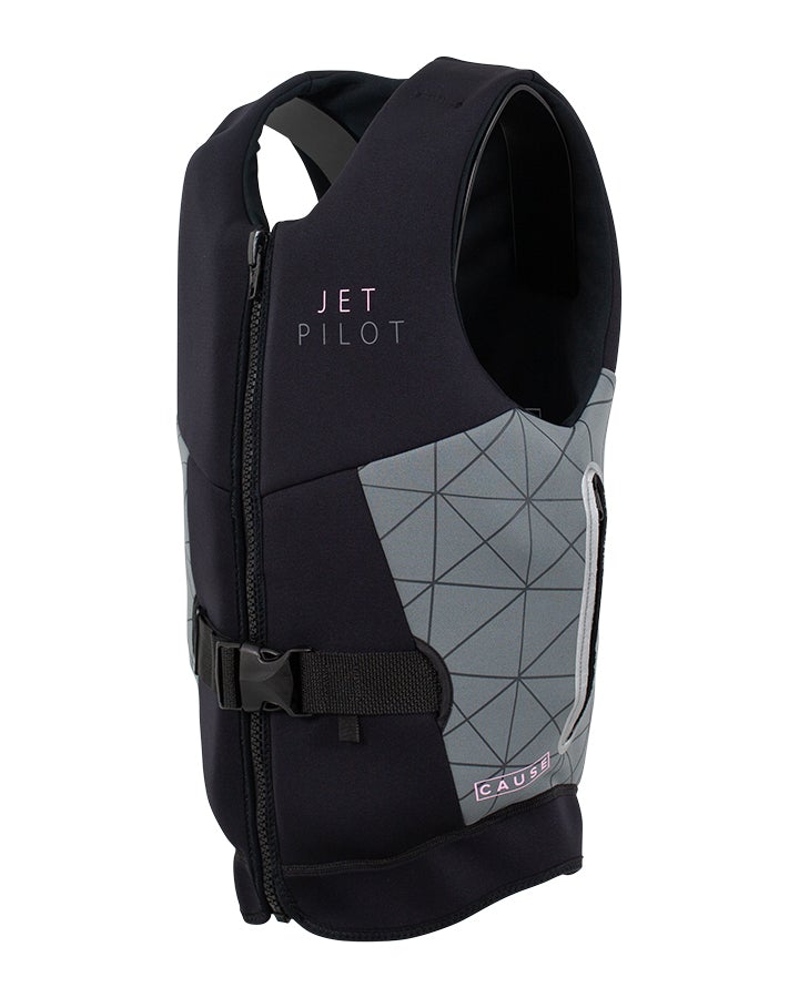 Jet Pilot Cause Ladies F/E Neo Vest - Black