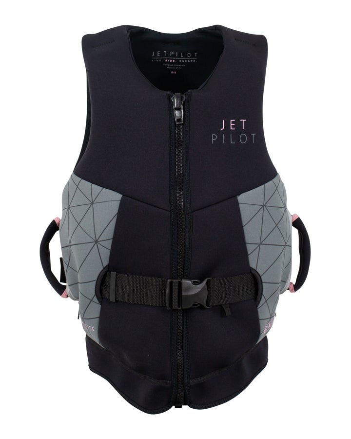 Jet Pilot Cause Ladies F/E Neo Vest - Black