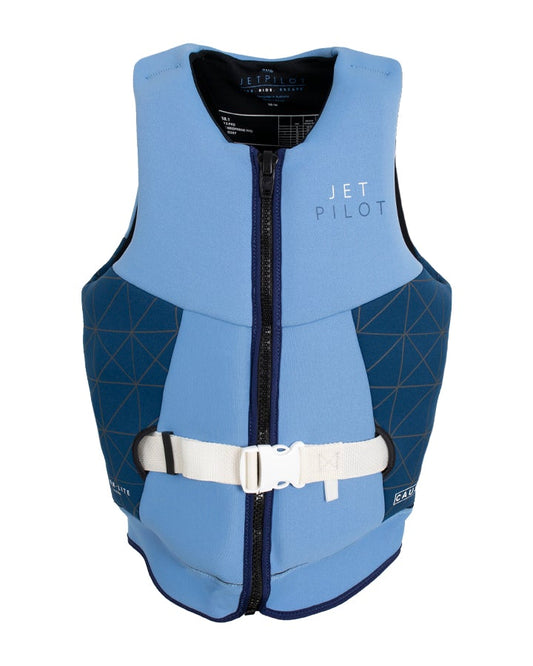 Jet Pilot Cause Ladies F/E Neo Vest - Blue