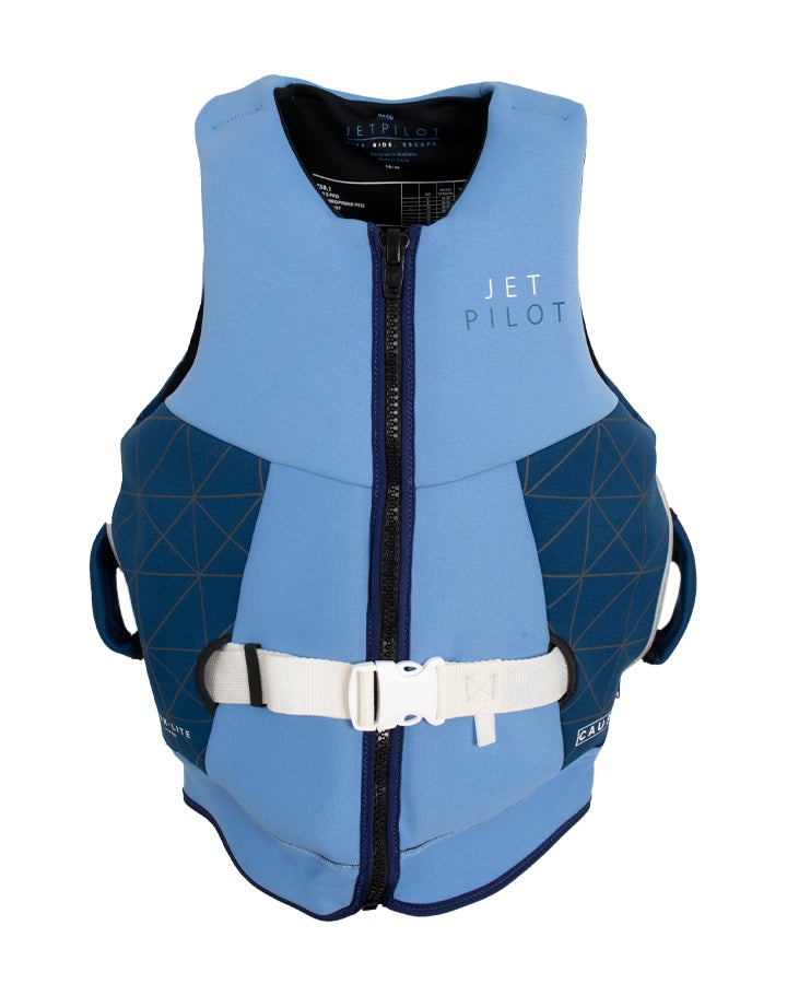 Jet Pilot Cause Ladies F/E Neo Vest - Blue