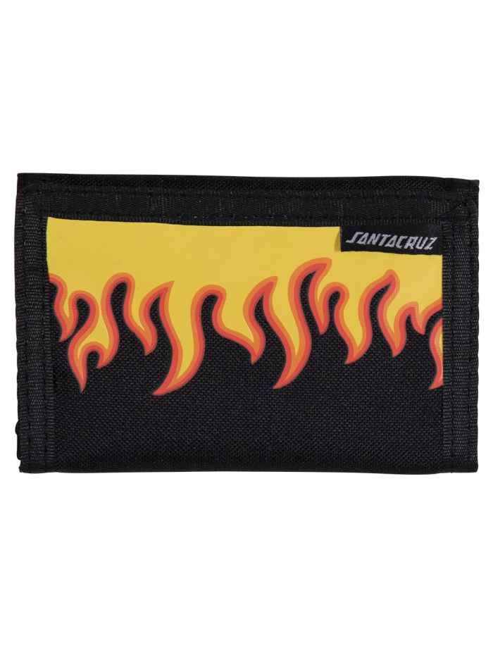 Santa Cruz Blaze Dot Wallet - Black