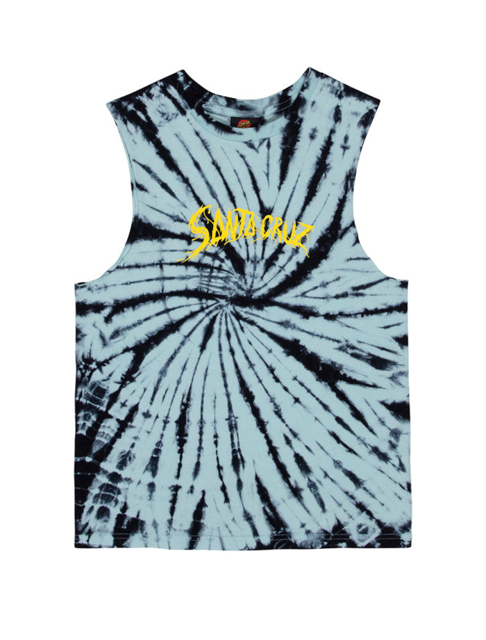 Santa Cruz Bone Slasher Tie Dye Muscle - Ocean Tie Dye