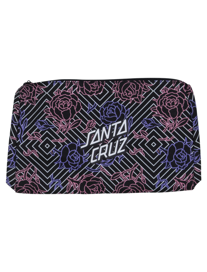 Santa Cruz Botanic Repeat Make Up Case - Black