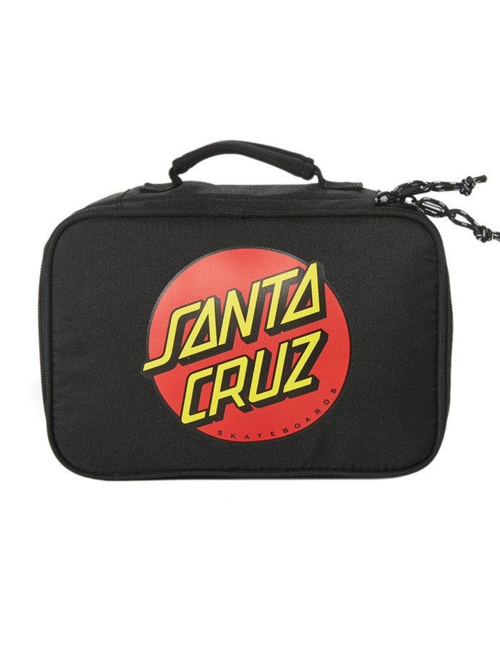 Santa Cruz Classic Dot Lunch Box - Black