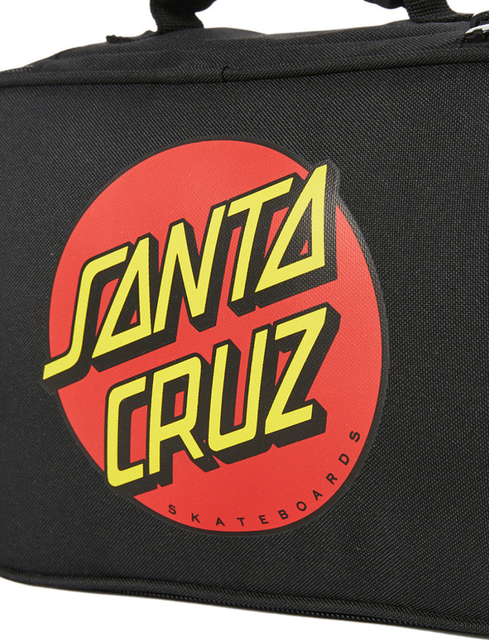 Santa Cruz Classic Dot Lunch Box - Black