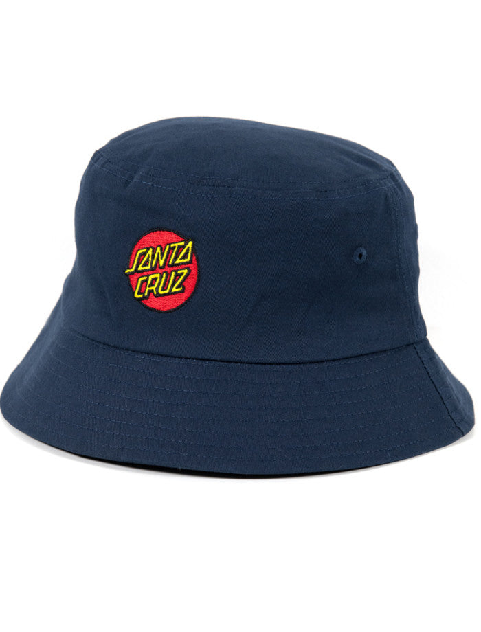 Santa Cruz Classic Dot Bucket Hat - Navy