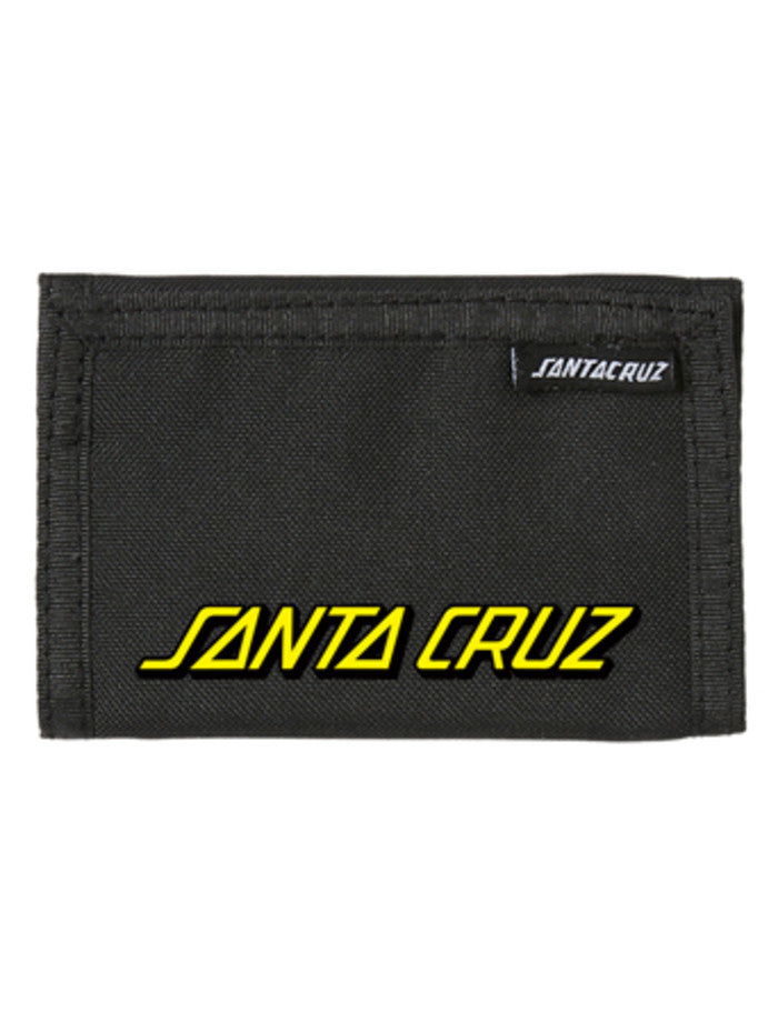 Santa Cruz Classic Dot Strip Wallet - Black