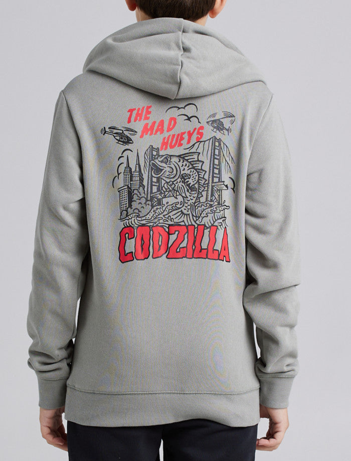 Mad Hueys Codzilla Youth Pullover - Faded Dust