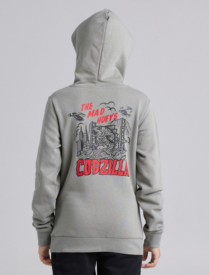 Mad Hueys Codzilla Youth Pullover - Faded Dust