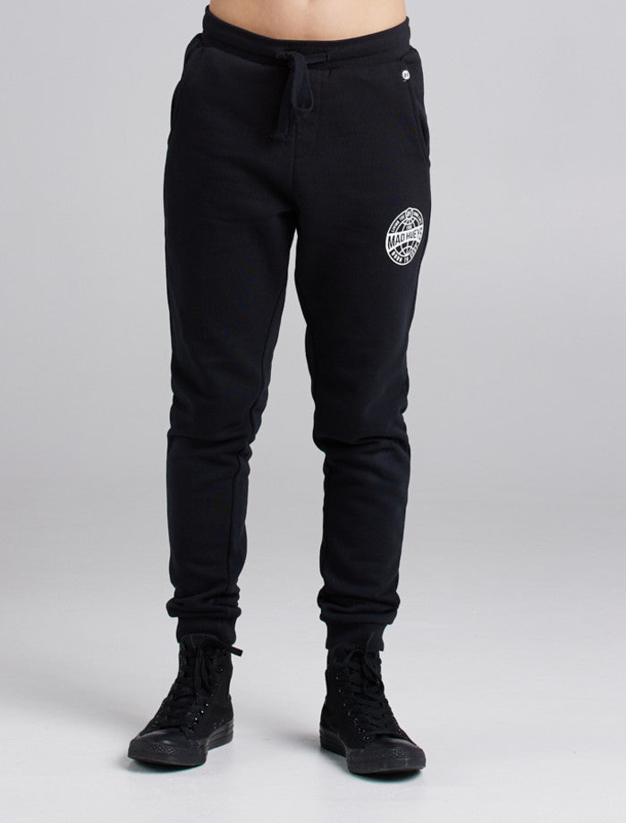 Mad Hueys Hueys Global Youth Trackpant - Black