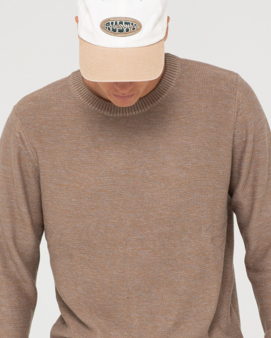 Rusty Skyliner Crew Neck Knit - Vintage Khaki