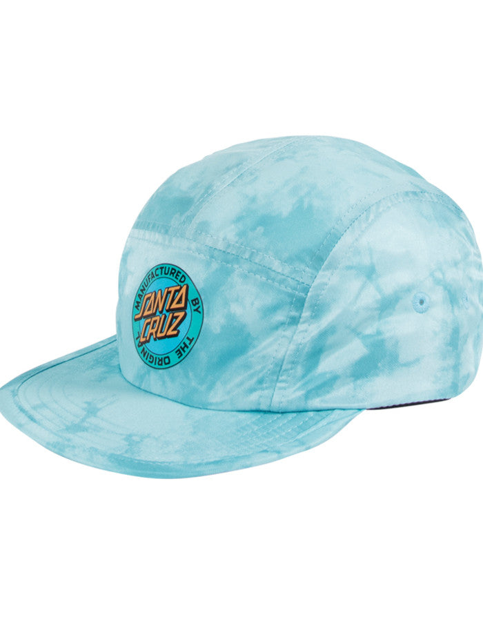 Santa Cruz MFG Dot Retro Tie Dye Cap- Ocean Tie Dye