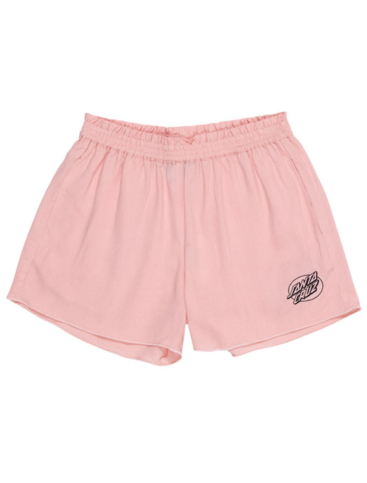 Santa Cruz Mono Oval Dot Shorts - Pink