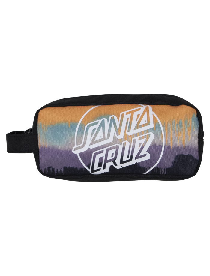 Santa Cruz Opus Dot Drip Pencil Case - Black