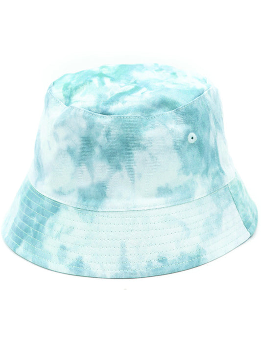 Santa Cruz Other Dot Bucket Hat - Aqua Tie Dye