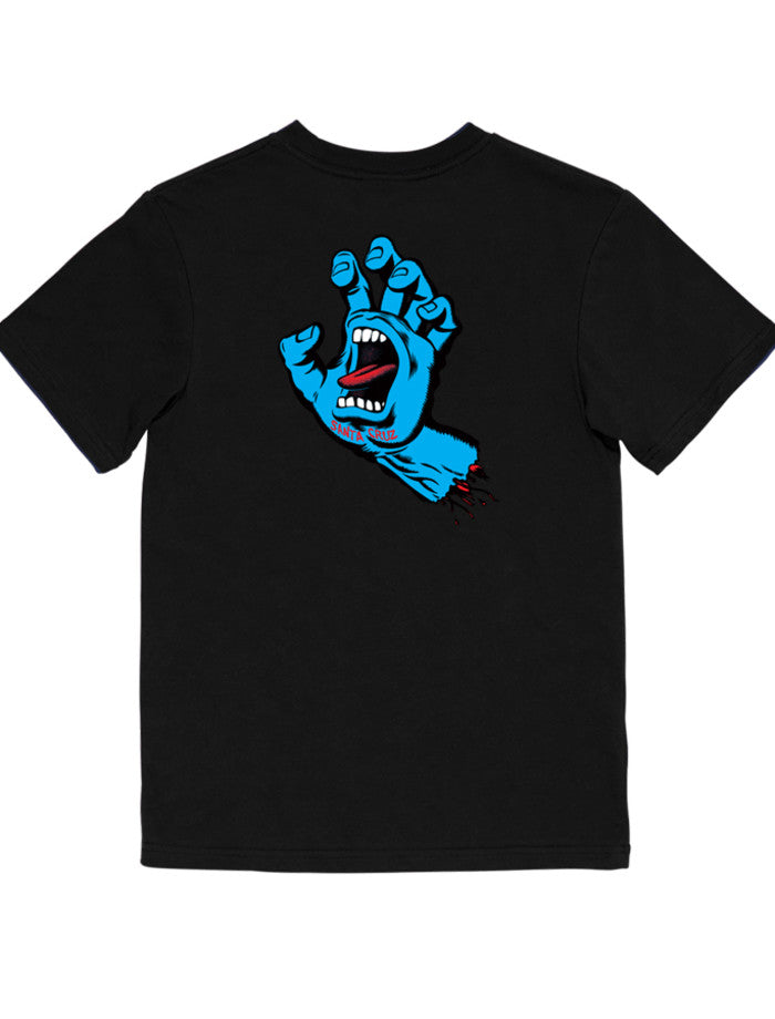 Santa Cruz Screaming Hand tee - Black