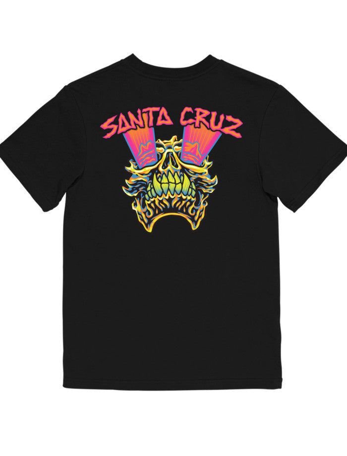 Santa Cruz Vivid Skull Tee - Black