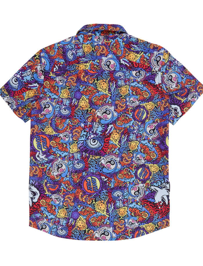 Santa Cruz Windowski Dope Planet Shirt - Multi