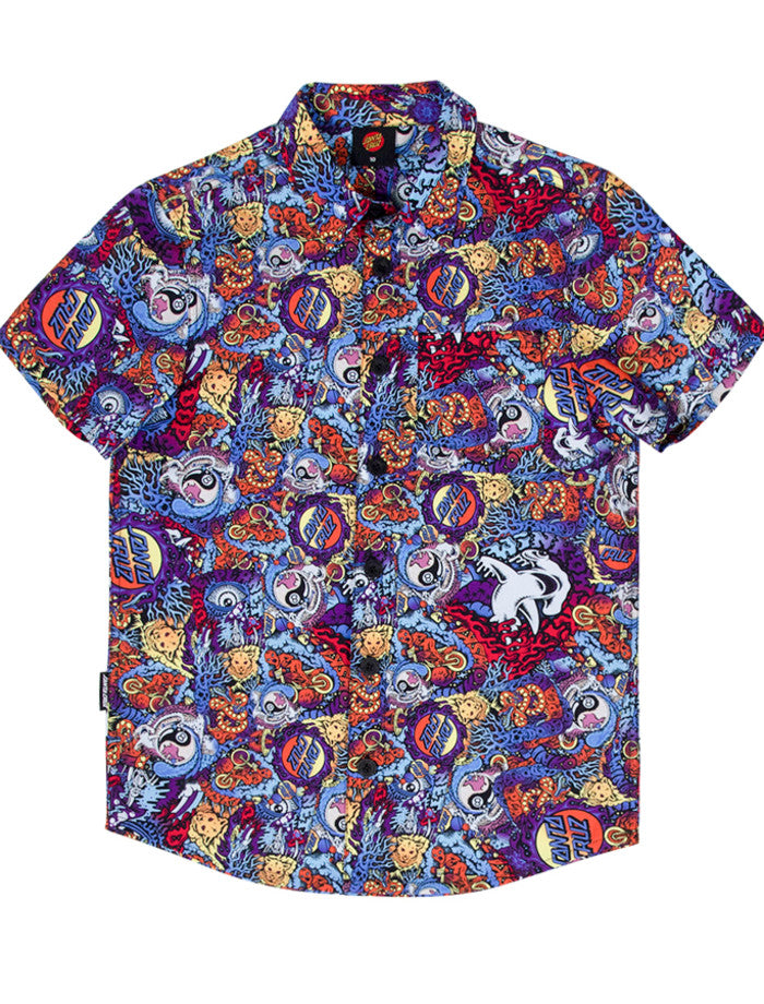 Santa Cruz Windowski Dope Planet Shirt - Multi