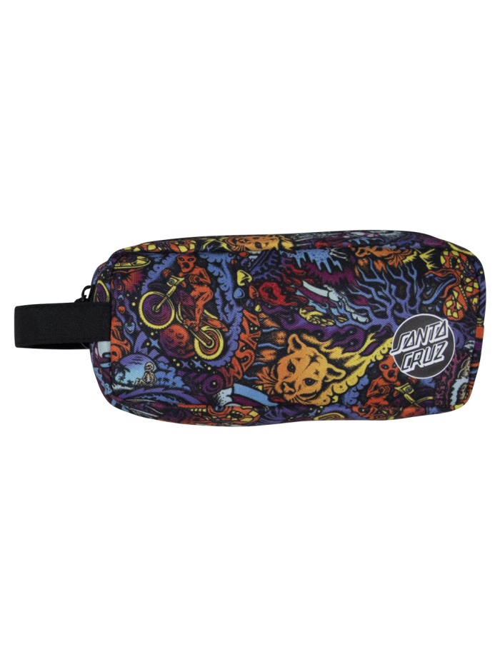 Santa Cruz Windowski Dope Planet Pencil Case- Purple